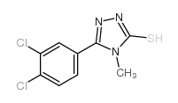 5-(3,4-二氯苯基)-4-甲基-4H-1,2,4-噻唑-3-硫醇图片