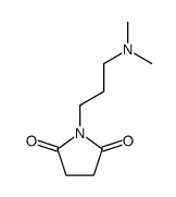 1-[3-(dimethylamino)propyl]pyrrolidine-2,5-dione结构式