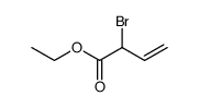 2-bromo-but-3-enoic acid ethyl ester Structure