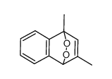 1,3-dimethyl-1,4-dihydro-1,4-epidioxynaphthalene结构式