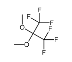 hexafluoroacetone dimethyl ketal Structure