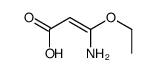 3-amino-3-ethoxyprop-2-enoic acid结构式