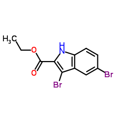 Ethyl3,5-dibromo indole-2-carboxylate picture