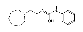 1-[2-(azepan-1-yl)ethyl]-3-phenylurea结构式
