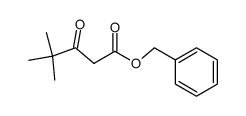 Benzyl γ,γ-dimethyl-β-oxovalerate结构式