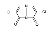 2,6-dichloropyrazolo[1,2-a]pyrazole-3,5-dione结构式