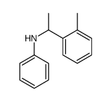 Benzenemethanamine, alpha,2-dimethyl-N-phenyl-, (-)- (9CI) Structure