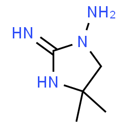 1H-Imidazole-1,2-diamine,4,5-dihydro-4,4-dimethyl-(9CI) structure