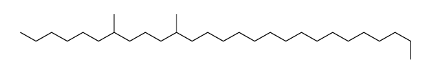 7,11-dimethylheptacosane Structure