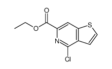 Ethyl 4-chlorothieno[3,2-c]pyridine-6-carboxylate Structure