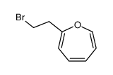 2-(2-bromoethyl)oxepine Structure