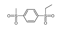 1-ethylsulfonyl-4-methylsulfonylbenzene Structure