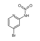 N-(4-bromopyridin-2-yl)nitramide结构式