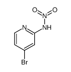 N-(4-bromopyridin-2-yl)nitramide Structure