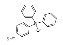 bis(triphenylsiloxy)tin(II) Structure