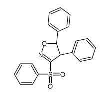 (4S,5S)-3-(benzenesulfonyl)-4,5-diphenyl-4,5-dihydro-1,2-oxazole Structure
