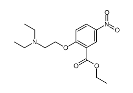 2-(2-diethylamino-ethoxy)-5-nitro-benzoic acid ethyl ester Structure