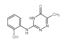 3-[(2-羟基苯基)氨基]-6-甲基-1,2,4-噻嗪-5(4h)-酮结构式