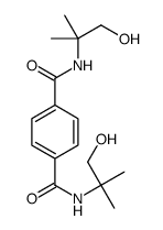 1-N,4-N-bis(1-hydroxy-2-methylpropan-2-yl)benzene-1,4-dicarboxamide Structure