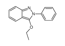 3-ethoxy-2-phenylindazole Structure