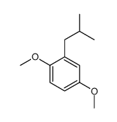 1,4-dimethoxy-2-(2-methylpropyl)benzene结构式