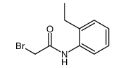 2-溴-N-(2-乙基苯基)乙酰胺结构式