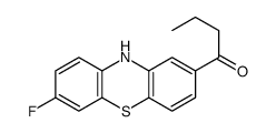 1-(7-fluoro-10H-phenothiazin-2-yl)butan-1-one结构式