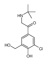 2-(tert-butylamino)-1-[3-chloro-4-hydroxy-5-(hydroxymethyl)phenyl]ethanone图片