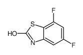 5,7-DIFLUORO-2(3H)-BENZOTHIAZOLONE structure