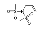 N-methylsulfonyl-N-prop-2-enylmethanesulfonamide结构式