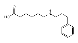 6-(3-phenylpropylamino)hexanoic acid结构式