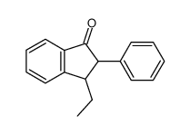 3-ethyl-2-phenylindanone Structure