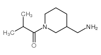 1-(1-isobutyrylpiperidin-3-yl)methanamine() Structure