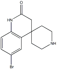 6'-bromo-1'H-spiro[piperidine-4,4'-quinolin]-2'(3'H)-one Structure