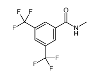 Benzamide, N-methyl-3,5-bis(trifluoromethyl) Structure