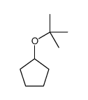 (2-methylpropan-2-yl)oxycyclopentane结构式