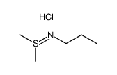 1,1-dimethyl-N-propyl-4-sulfanimine hydrochloride Structure