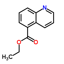 Ethyl 5-quinolinecarboxylate structure