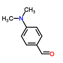 p-Dimethylaminobenzaldehyde Structure