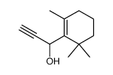 1-(2',6',6'-trimethyl-1'-cyclohexen-1'-yl)-2-propyn-1-ol结构式