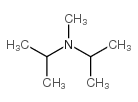 N,N-二异丙基甲胺结构式