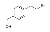 [4-(2-bromoethyl)phenyl]methanol结构式