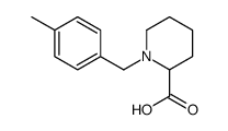 1-(4-Methyl-benzyl)-piperidine-2-carboxylic acid结构式