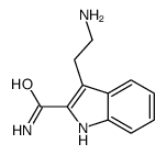 3-(2-aminoethyl)-1H-indole-2-carboxamide结构式