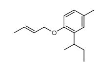 -<2-sec.-butyl-4-methyl-phenyl>-aether结构式