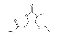 5-Oxazolidineaceticacid,4-ethoxy-3-methyl-2-oxo-,methylester(9CI) picture
