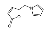 2-(pyrrol-1-ylmethyl)-2H-furan-5-one Structure