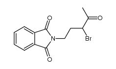 3-bromo-5-phtalimido-2-pentanone Structure