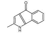 2-methyl-1H-indeno[1,2-b]pyrrol-4-one结构式