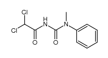 2,2-dichloro-N-(methyl(phenyl)carbamoyl)acetamide Structure